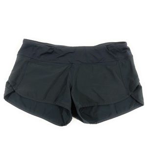 Lululemon 6 Black Run Speed Shorts